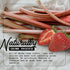 5 Oz (142 Strawberry Rhubarb Jam, Made with Fresh Strawberries & Rhubarb, Gourmet Low Sugar Jam, Homemade