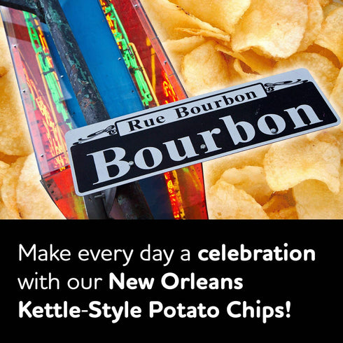 1.5 oz. (Pack 30) Zapps New Orleans Kettle-Style Potato Chips, Cajun Crawtator Crunchy Chips with a Spicy Kick, Great