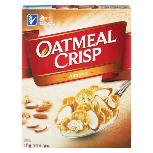 Oatmeal Crisp 475g/16.7oz, Almond, (Imported from Canada)