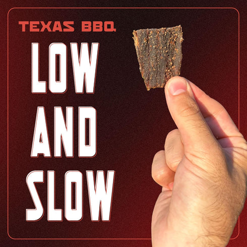 88 8 OZ (2 Pack) MaxJerky Texas Barbecue Beef Jerky, Smoked Pepper Flavored Jerky, Grams of Protein