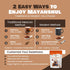 15 Mexican Drinking Chocolate Authentic Mexican Hot Chocolate, Real Cacao, Cane Sugar Free, Blood Sugar Friendly