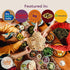 (Pack 5 Pack 6 The Cumin Club Paneer Butter Masala Instant Curry + Rice Sides Bundle - Vegetarian Meals Ready to Eat