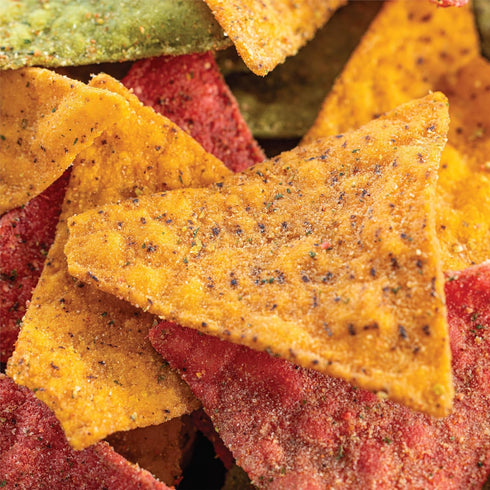 2 Oz (Pack 12) Sensible Portions Garden Veggie Flavor Burst Tortilla Chips, Ranch