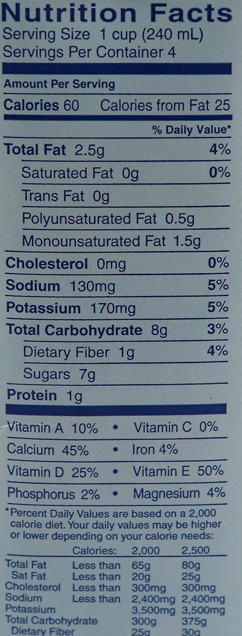 32 Oz Blue Diamond Almond Breeze, Sweetened Original, Fl