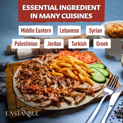 Eastanbul Shawarma Seasoning, 7.1oz All-in-One Baharat Spice Blend for Meat, Vegetables, and Chicken