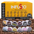 Pack 96 Count, 12 2.0 InfuSio Coffee Pods Variety Sophisticated Medium & Dark Roast Blends, Crafted Blends Collection