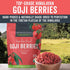 2 lb (907 Viva Naturals Organic Dried Goji Berries, g) Non-GMO, Vegan Wolfberries, Perfect for Goji Berry Tea