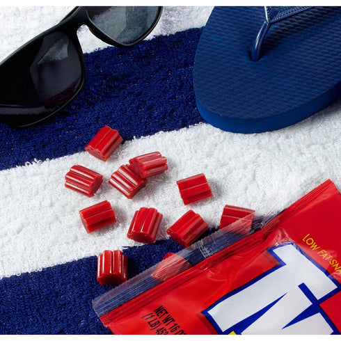 16 oz TWIZZLERS Bites Cherry Flavored Licorice Style, Chewy Candy Bag