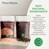 12 oz 2 lb 2 Set Viva Doria Tellicherry Whole Black Peppercorns, & Himalayan Pink Salt, Coarse Grain, | Salt and Pepper