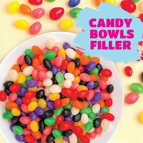 3 Pack Jelly Beans - Pound - Chewy Candy - Assorted Fruit & Licorice Flavors - Old School Candy - Nostalgic Treats