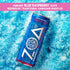 160 12 oz 12 Pack ZOA Sugar Free Energy Drink with Electrolytes, Blue Raspberry Shave Ice, Vitamin C, B Vitamins +