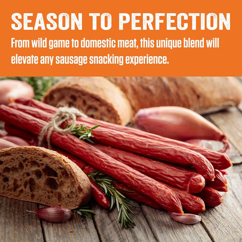 20 1 2.7 Package Packet LEM Products Backwoods Original Snack Stick Seasoning Sausage Kit, Ideal for Wild Game, Seasons