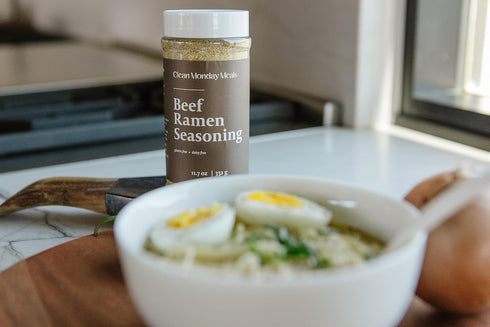 Pack Pack Clean Monday Meals Chicken, Beef & Spicy Ramen Seasoning | Gluten-Free, Dairy-Free, Non-GMO | Trio