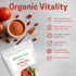 1 lb Z Natural Foods Organic Tomato Powder, Antioxidant-Rich Fruit Powder, Ideal for Smoothies, Cooking, Baking