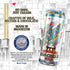 22 Oz (Pack 12) AriZona Chocolate Egg Cream Soda, Tunnels to Towers Foundation - Big Can, Fl