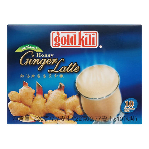 7.7-Ounce, 10-Count (Pack 6) Gold Kili Instant Honey Ginger Latte