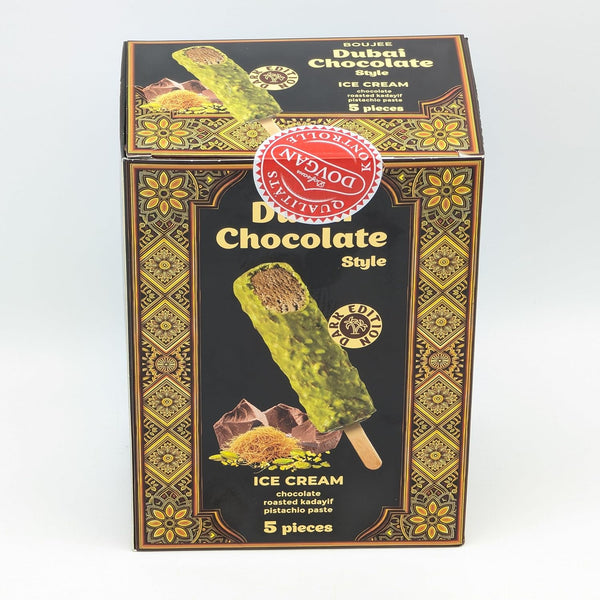 Raykush Art BOUJEE Ice Cream Dubai Chocolate Style Chocolate and pistachios and kadaifi 225g