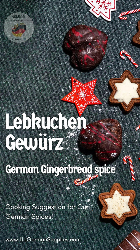 Generic 150g (5.3 oz) German Gingerbread Spice Lebkuchen Seasoning Traditional Holiday Baking Blend Aromatic