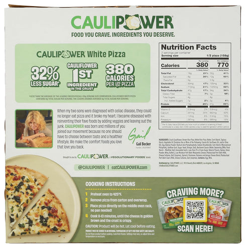 11.15 OZ CAULIPOWER Cauliflower Crust White Pizza