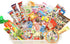Samurai Kid Dagashi Set, Japanese Snack Assortment 36pc with sticker