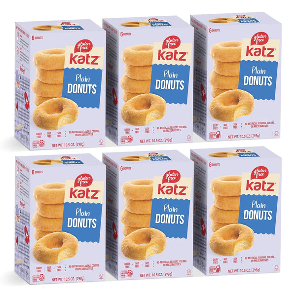 Katz Gluten Free Plain Donuts | Dairy, Nut, Soy and Gluten Free
