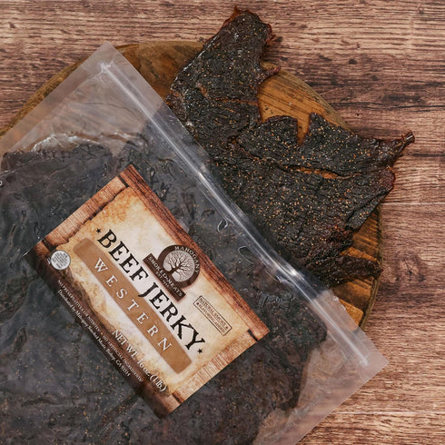 16oz Mahogany Smoked Meats: Western Beef Jerky