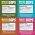 Pack (16 Pack) Packets Dan-Os Dips Variety Ranch, Mexi-Ranch, French Onion & Dill Dip Mixes All-Natural Seasoning Just