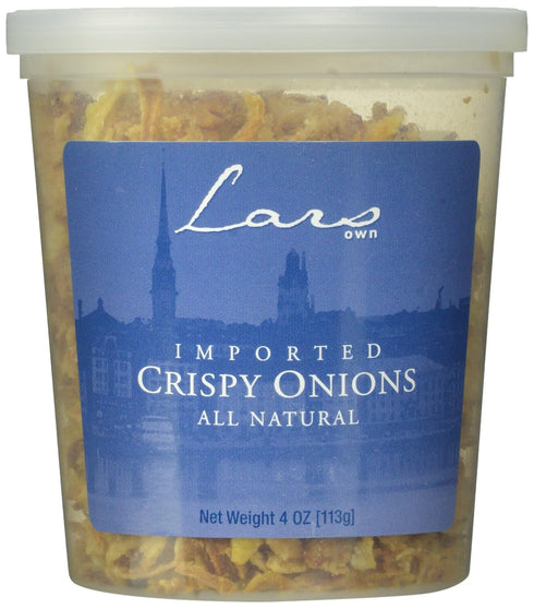 Lars Own Onion Crispy, 4 Oz