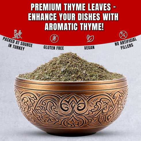 Oregano Leaves by Turkish Goodies - Dried Oregano Herb Flakes, Perfect for Gourmet Cooking, 1.4oz