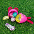 12 Easter Bunny Eggs, Plastic Multicolor Egg Hunt Supplies, Rabbit Ear Details, Total