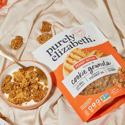 6lb Purely Elizabeth, Cookie Granola, Peanut Butter, Bag