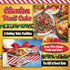 3-Lb. Packed 3 Pack Claxton Fruit Cake Regular Recipe | Old Fashioned Holiday Fruitcake in Signature Claxton Individual