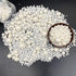 Weraru Edible White Pearl Sugar Sprinkles, 130g Candy for Baking, Cake Decorations, Cupcake Toppers