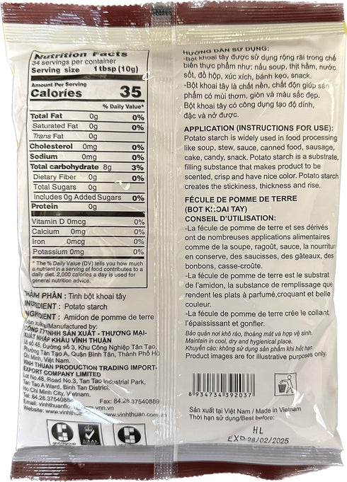 Vinh Thuan 12 oz Potato Starch Bot Khoai Tay