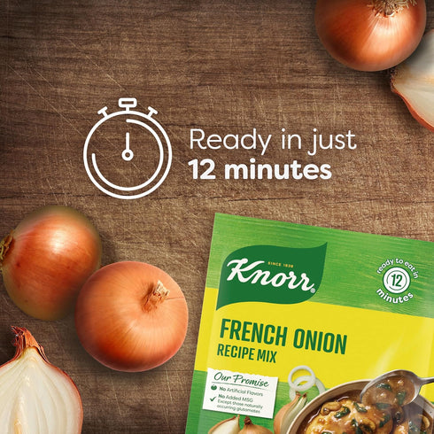 1.4 oz Knorr Soup Mix and Recipe Mix French Onion For Soups, Sauces and Simple Meals No Artificial Flavors