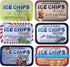 ICE CHIPS Xylitol Candy 6 Tins (Variety Pack); Low Carb, Gluten Free - includes