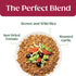 8.5 oz (Pack 12) SEEDS OF CHANGE Certified Organic Brown and Wild Rice with Tomato & Roasted Garlic, Organic Food
