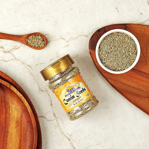 Rani Cumin Seeds Whole (Jeera) Spice, 3oz (85g) PET Jar, All Natural, Gluten Friendly, NON-GMO