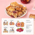 158g, 3 7-8 Cranberry Fig Walnut Energy Bar Premium Natural Fruit Nut Bar, Only Simple Ingredients, All Natural Snack