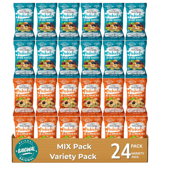 Nature''s Garden Probiotic Immune Snack Packs, 28.8 oz, 24 Count, 1.5 Pound