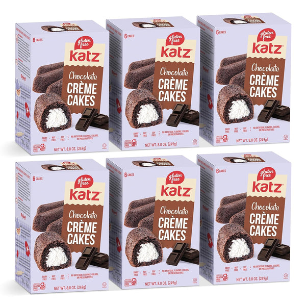 Katz Gluten Free Chocolate Crme Cake, Snack For Adults And Kids. Free