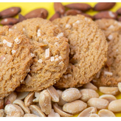 Bake City 1oz (12 pack), 0g 1.5g 5g Cookie Plus Keto | Peanut Butter Cookies Gluten Free, Sugar, Only Net Carbs, Good