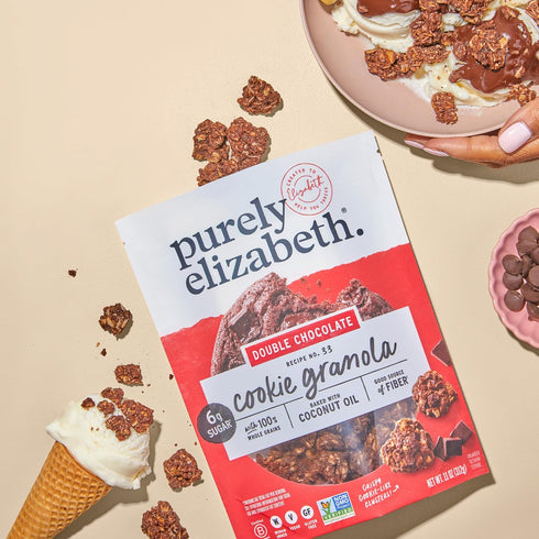 Pack, 11oz (3 Pack) Purely Elizabeth, Cookie Granola, Variety Bags