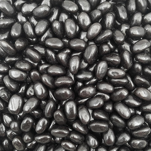 Black Licorice Jelly Beans Candy | 2 Lb Bag | Black Jelly