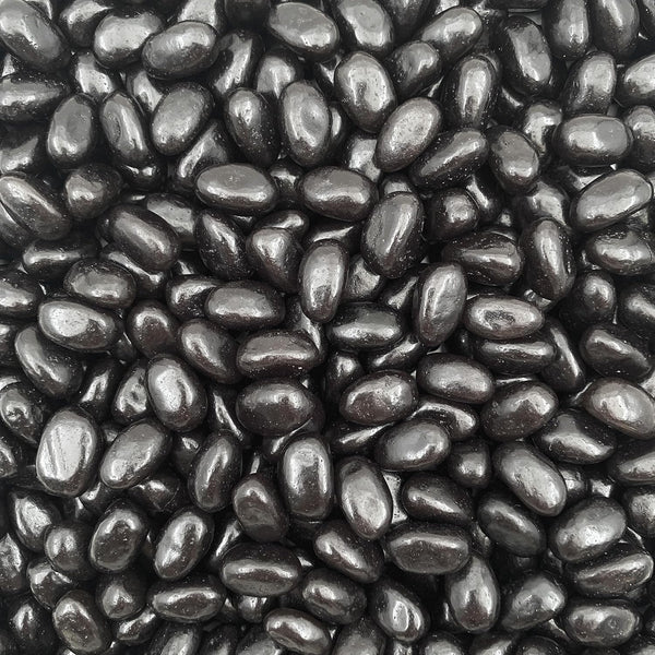 Black Licorice Jelly Beans Candy | 2 Lb Bag | Black Jelly