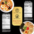 Pack 6 Pack (6 O'scallion of Ramen Noodles - Authentic Japanese Taste - Fresh Pre-Cooked Noodles, Rich Soup Base
