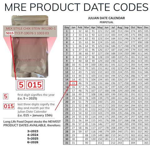 Long Life Food Depot (24-Pack) 2024+ MRE Cheddar Cheese Spread Long Shelf Life Production Dates by Meals Ready to Eat