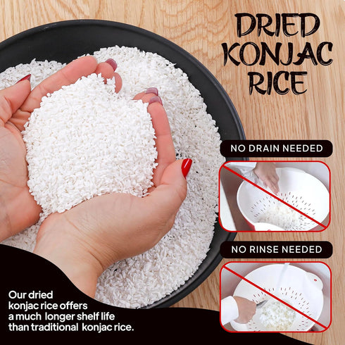 Visit the Store 35 oz (1000 Izukappa Zen-Rice fro JapanDry Konjac Rice, g) No Sugar, No Fat, Low Calorie, Freezeable