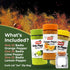Forever Festive Set: 6.5 Oz Gourmet Seasoning Includes Badia Lemon Pepper, Badia Lime Pepper & Badia Orange Pepper