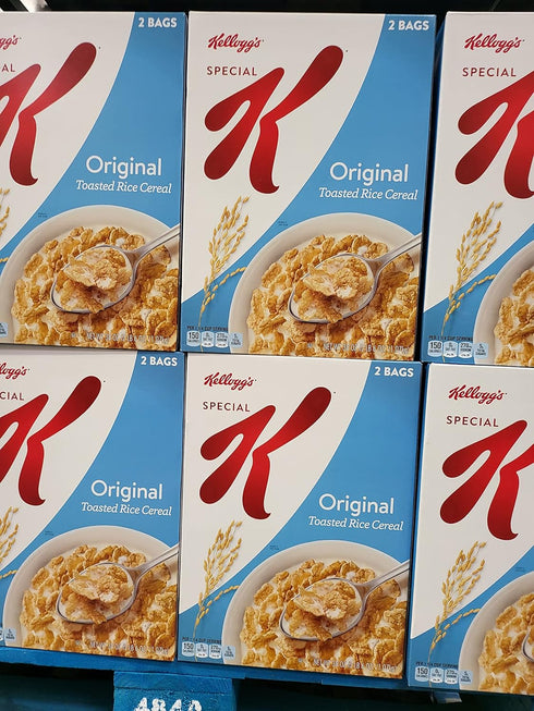38oz Kellogg's Special K Two Bag Value Box - Original Flavor